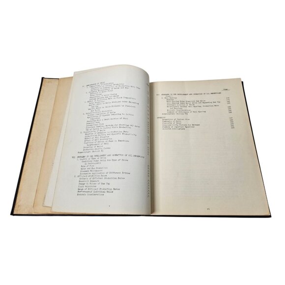 Humble Oil & Refining Company Principles Of Reservoir Behavior Hardcover 1940 - Picture 10 of 16